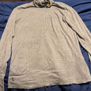 Polo by Ralph Lauren Light Gray Turtleneck Sweater